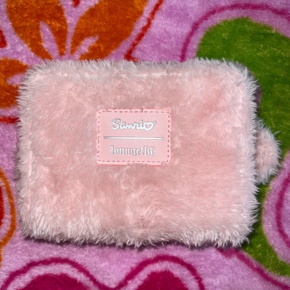 sanrio x loungefly my melody soft fluffy wallet - Picture 3 of 3
